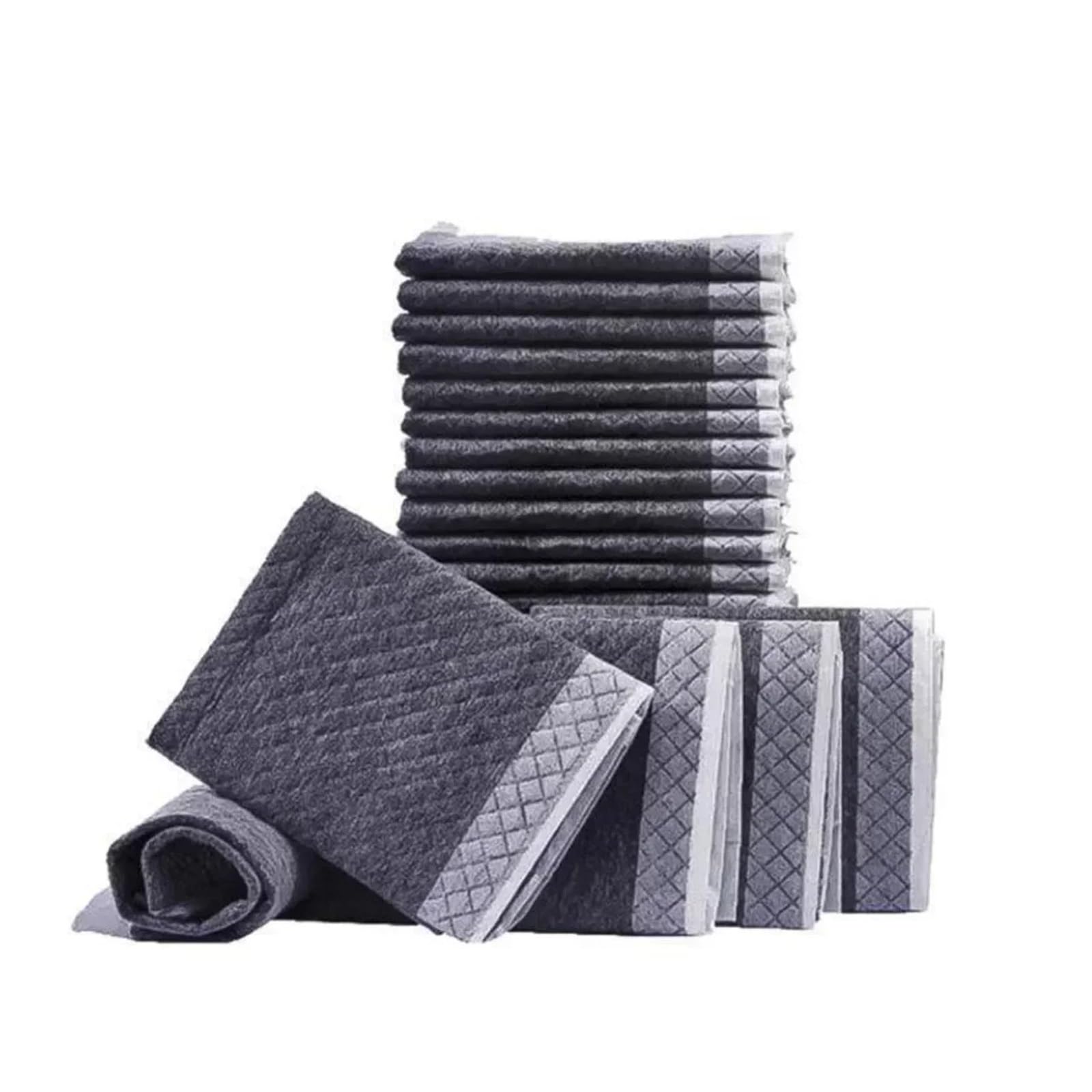 Pañales absorbentes de Secado rápido for Perros (40/50/100 Unidades) for Entrenamiento y Comodidad(50pcs 45x60cm)