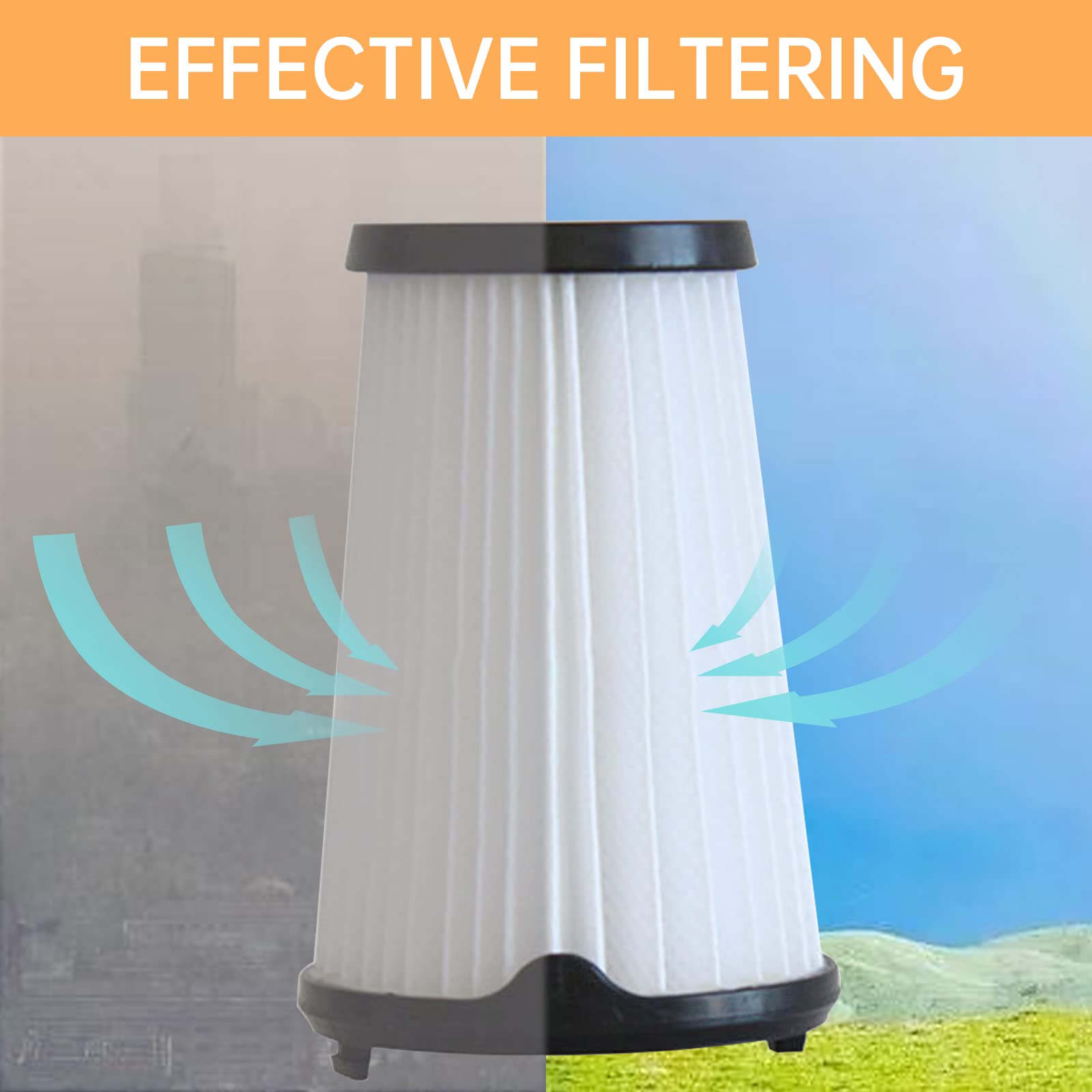 2 Filtri Di Ricambio Per Aspirapolvere AEF150 E Modelli ZB - ABS Resistente - Forte Adsorbimento - 2