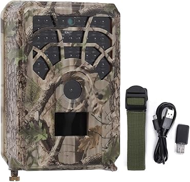 Amazon Co Jp トレイルカメラ 夜間カメラ 赤外線 狩猟カメラ 迷彩柄 防水 防塵仕様 森林 農場 動物撮影 野外監視 家庭 屋外 取り付け簡単 家電 カメラ