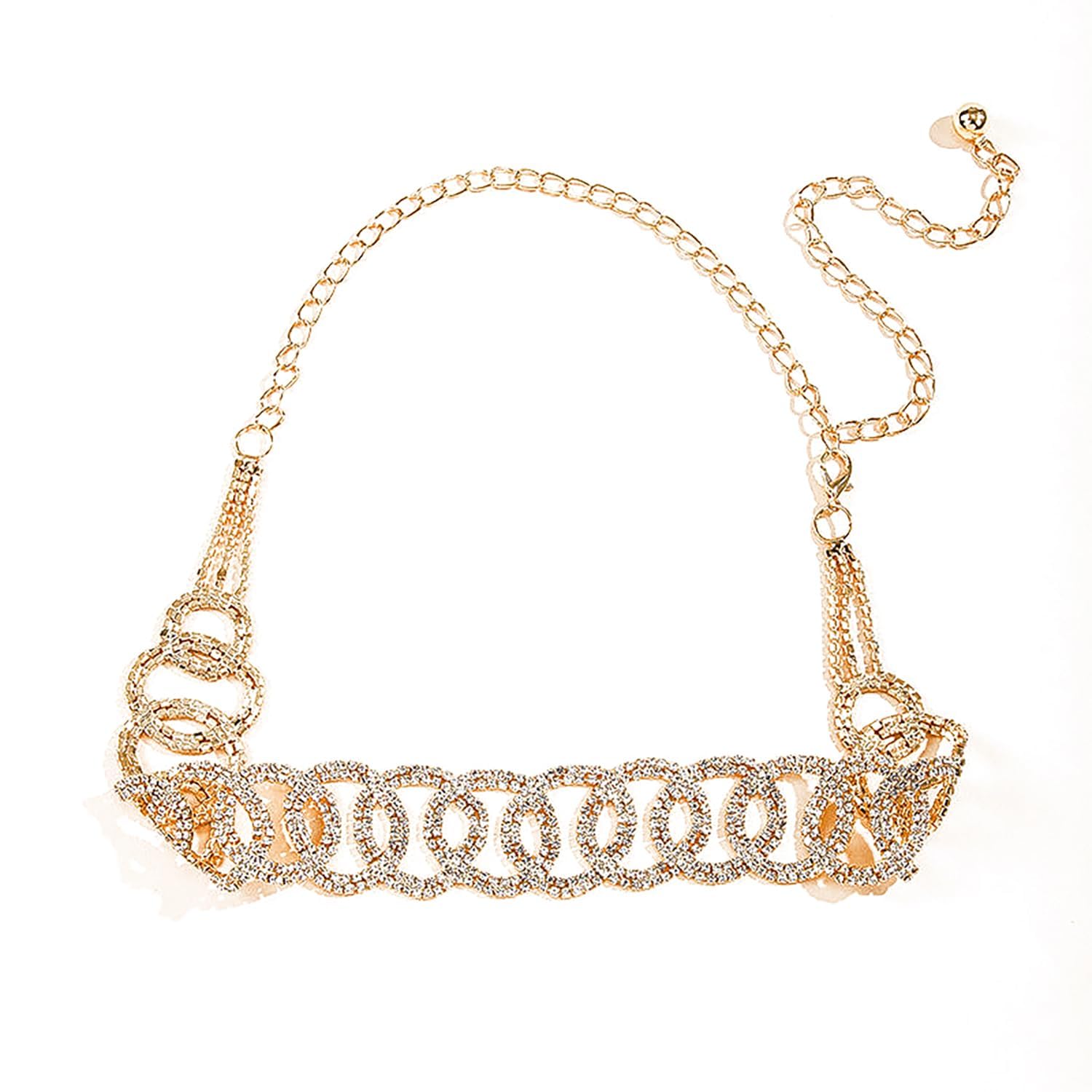 Women's Metal Waist Chain Round Design Waist Size 24 Inch to 35 Inch-image-46