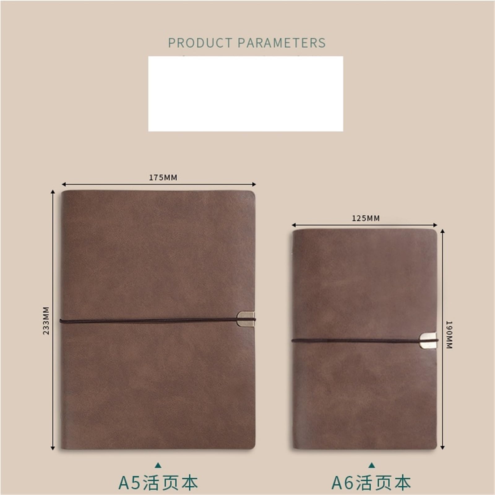 Quaderno Aziendale Mini diario a righe portatile for appunti di viaggio per L'uso Quotidiano(Coffee,A6)