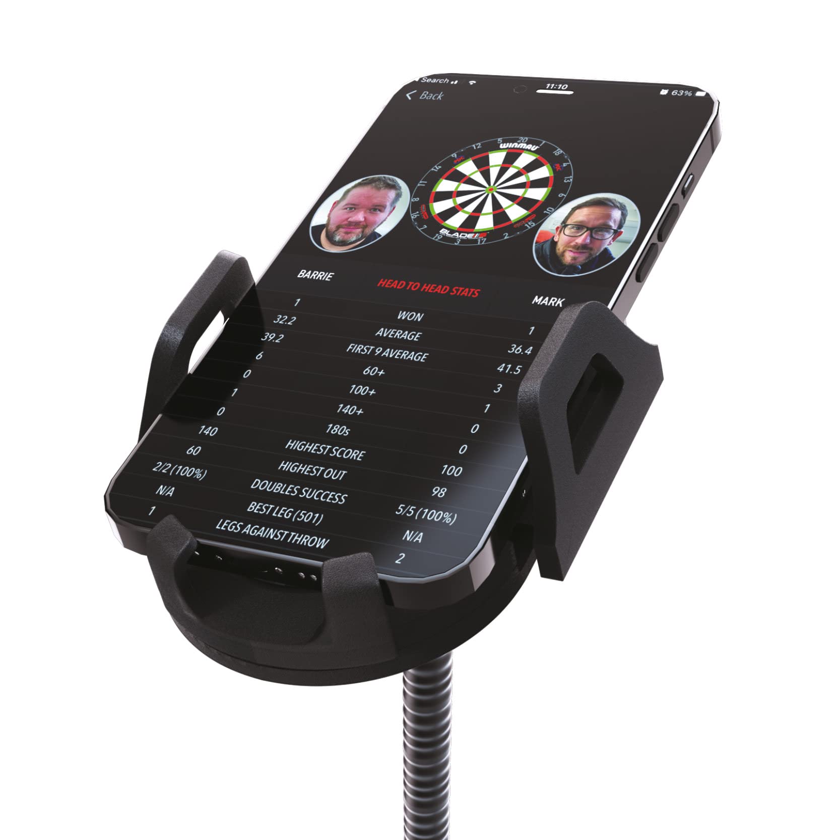 WINMAUI-Flex Dartboard Phone Holder