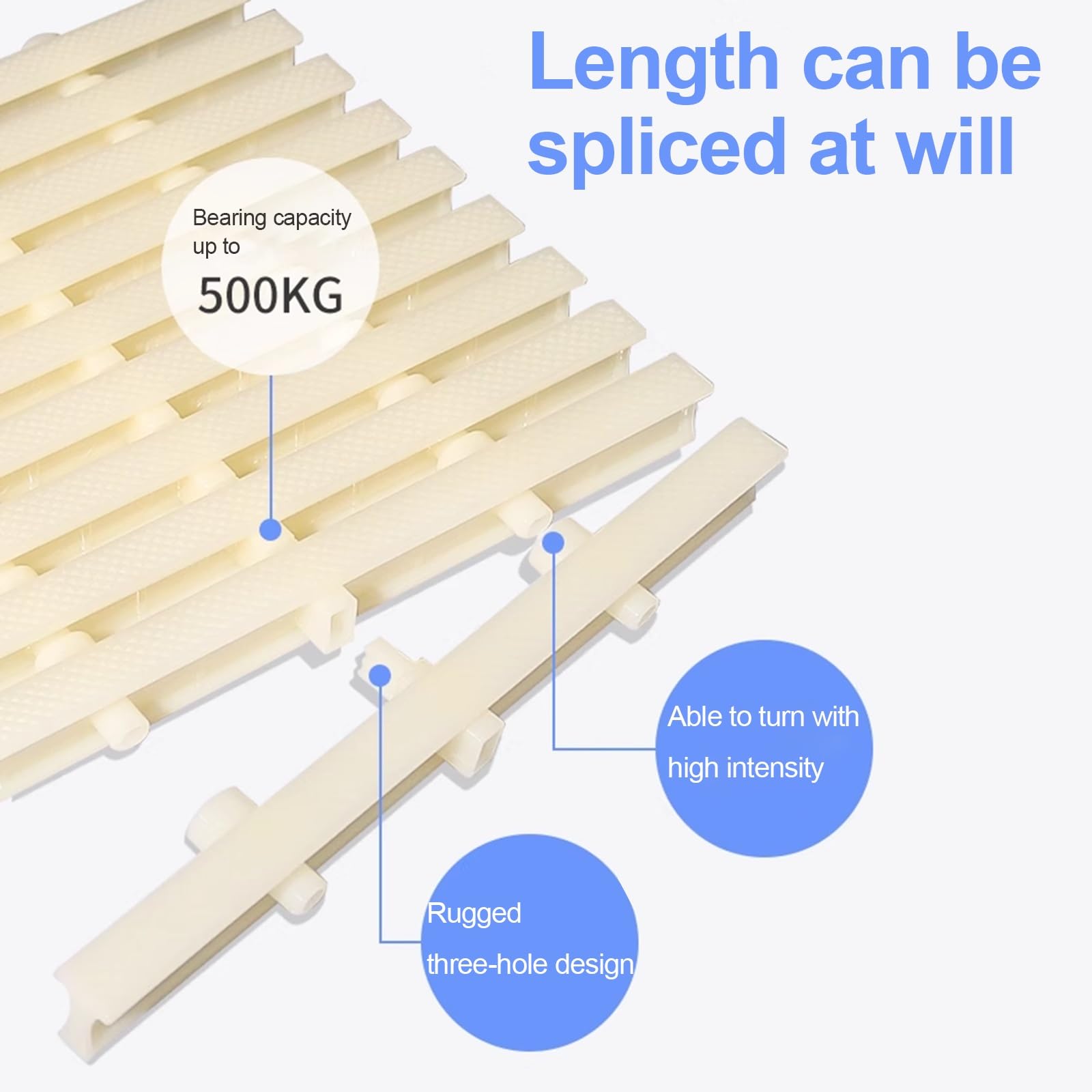 Griglie di drenaggio resistenti per piscine - 10 pezzi, griglia di drenaggio beige, filtro per canale di scarico doccia pieghevole da 25 cm per uso esterno e a bordo piscina, coperture di scarico