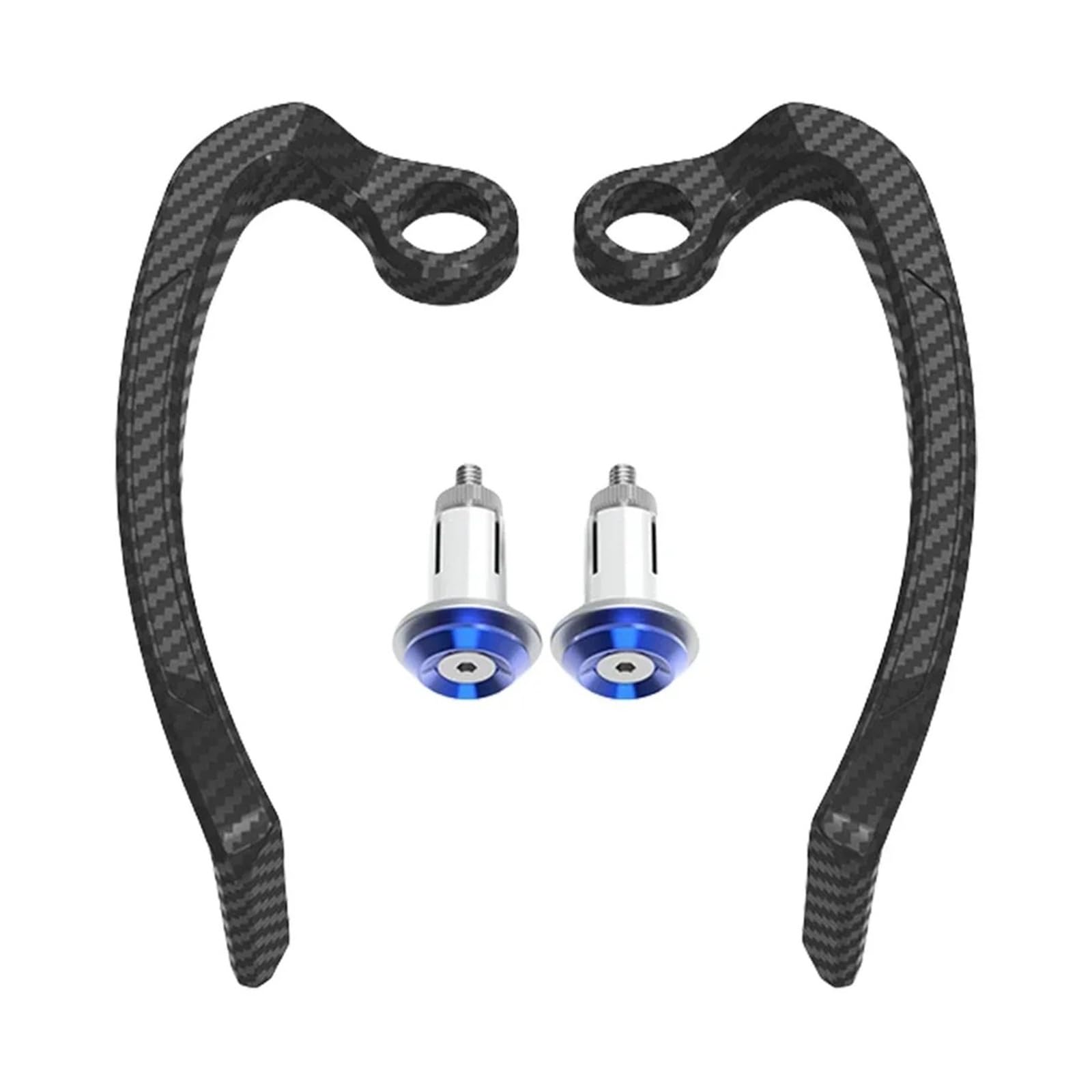 Mreqning Blue Motorcycle Lever Guard Universal Cnc Aluminum Alloy Motorcycle Accessories Hand Guard Grips Brake Modification Handlebar Clutch Lever Protector