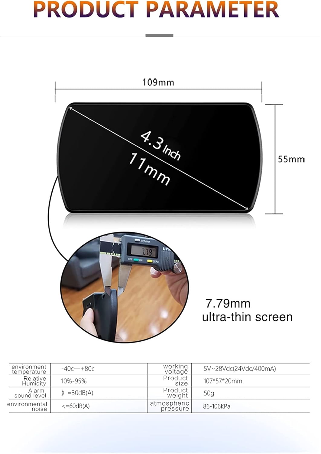 Auto Diagnostic Tools T800 HUD Head Up Display GPS Speed Digital Meter Car Trip Computer