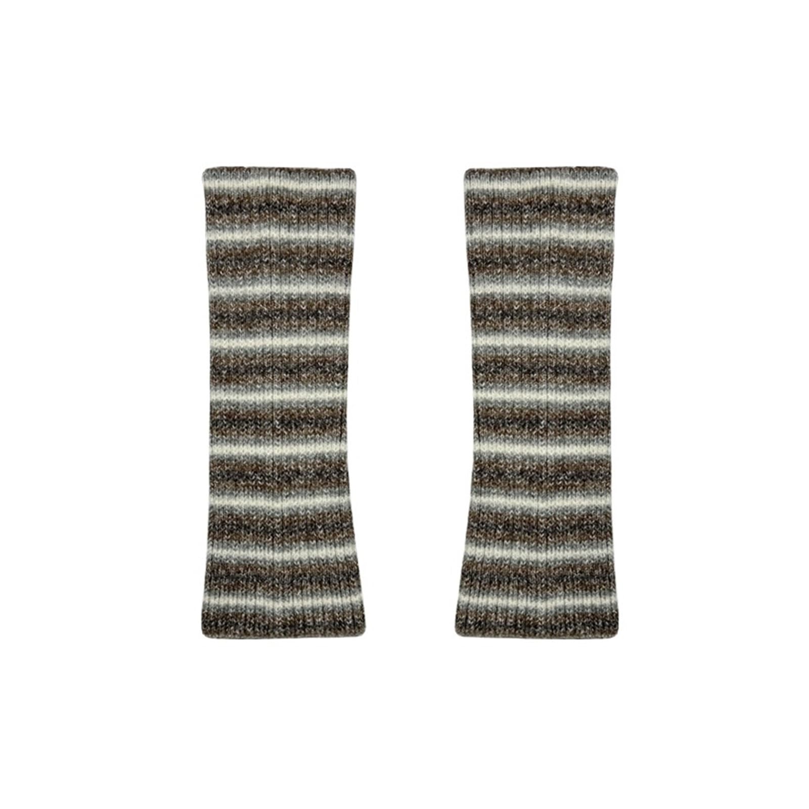 Retro Blended Knitted Leg Warmers For Ladies