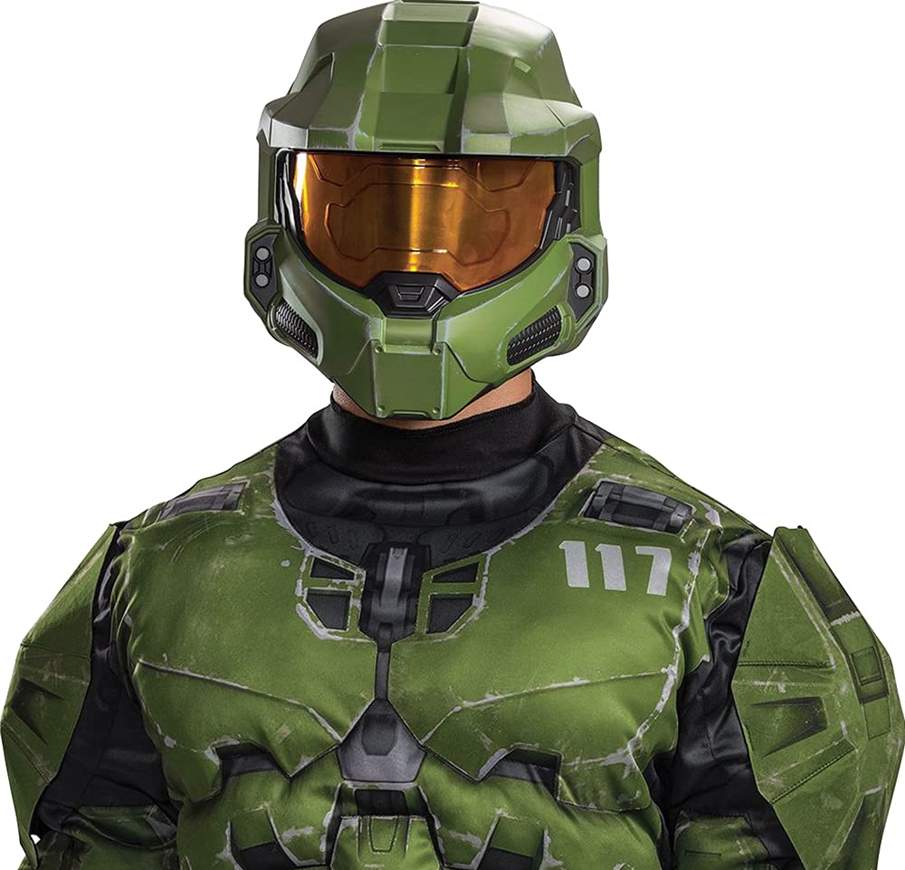 Adult Master Chief Infinite Full Helmet Green