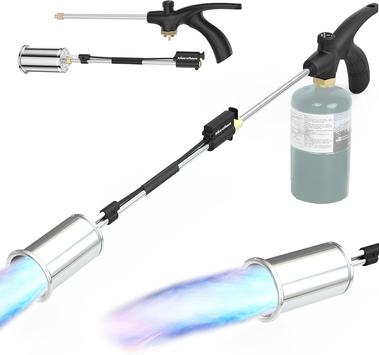 MetroTesco Propane Weed Torch Review: 1,800,000 BTU Burner for Fast Chemical-Free Weeding & Lawn Care