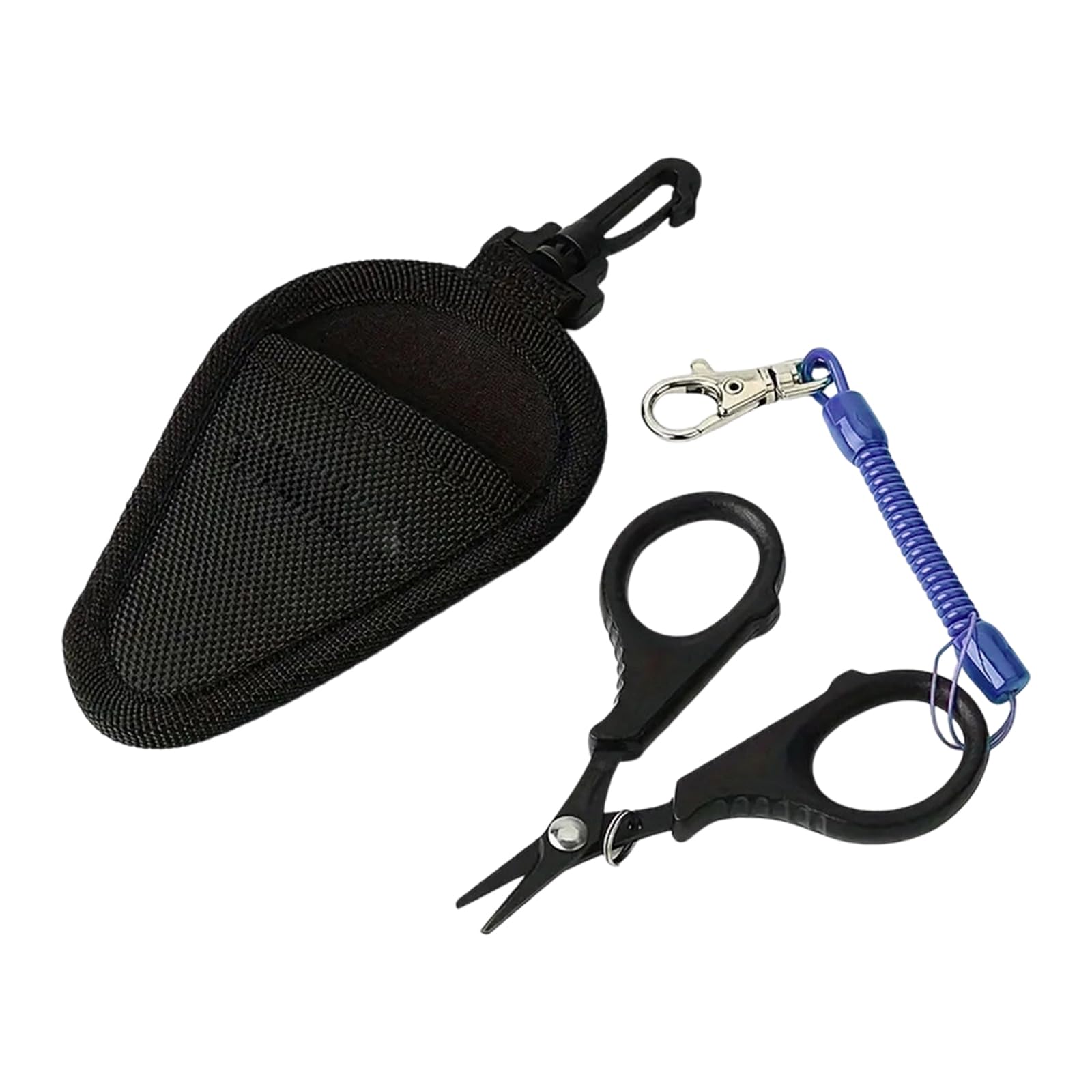 Elnwnnkc Compacts Fishing Shears Multipurpose Stainless Scissors Fish Line Cutter Set for Easy Cutting of Angling Lines Scissors