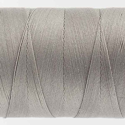 WonderFil Specialty ThreadsKonfetti Thread Sterling Grey, 50wt Double gassed Egyptian Cotton