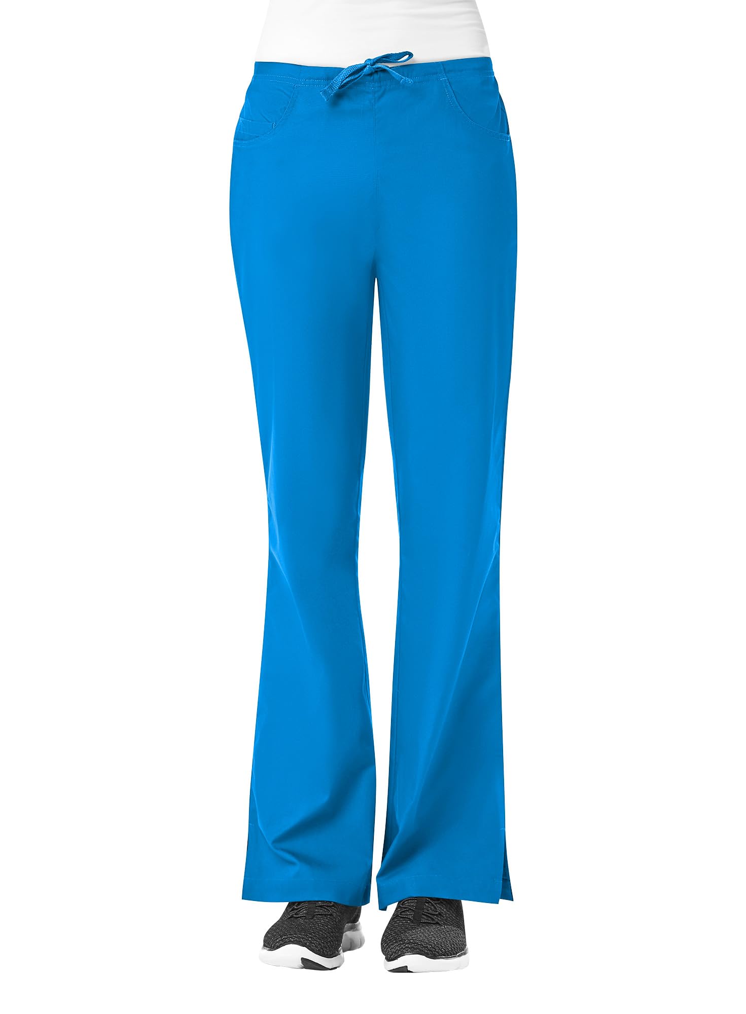 Maevn Women's Core Classic Flare Pants(Malibu Blue, Medium Tall)
