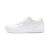 Puma Kobiety Carina L Sneakersy, Biały (Puma White-Puma White-Puma Silver), 39 EU