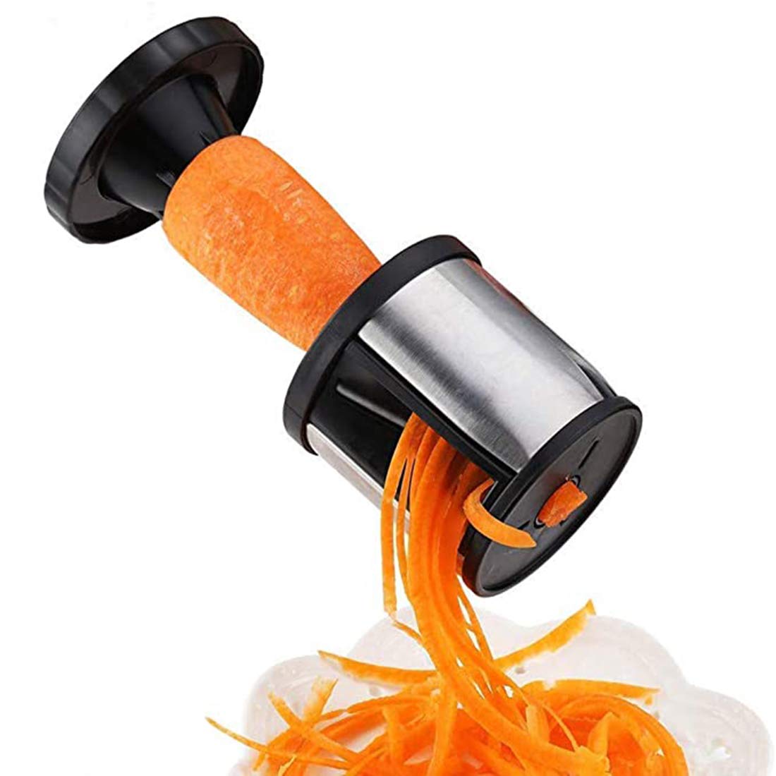 MixColours Vegetable Spiralizer， Premium Vegetable Spiral Slicer, Vegetable Cutter, Peeler, Easy Clean.