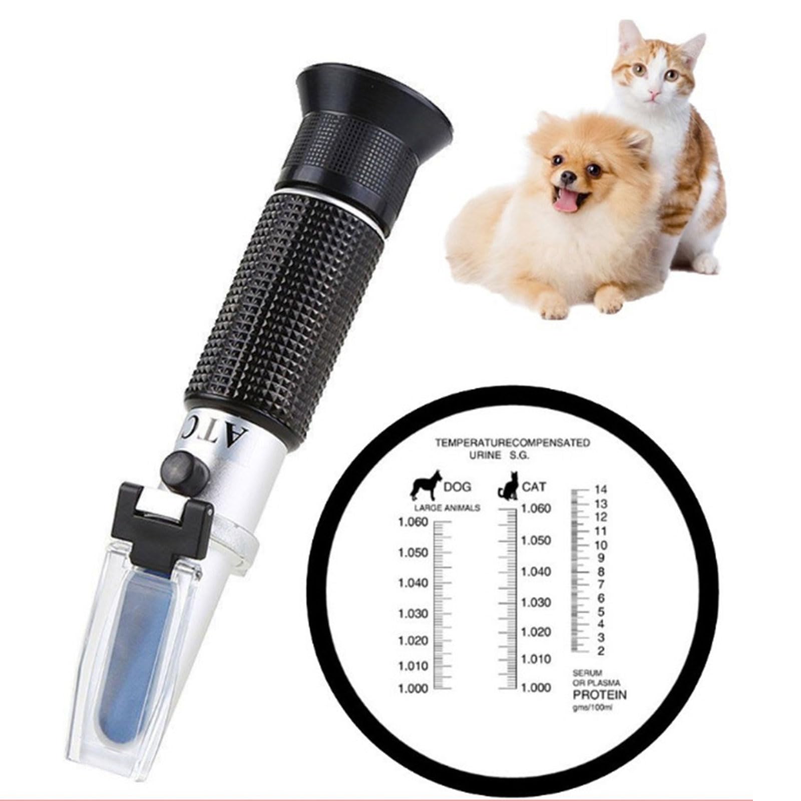 Morain Refractómetro Definición Veterinarios Confiables con Análisis Rápido Y Preciso Orina Perros Y Gatos Miden Refractómetro Orina Gato