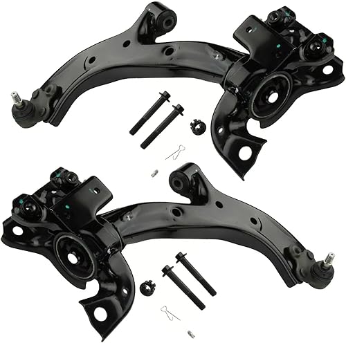 Miniatura 32 de Detroit Axle - Brazos de control delantero inferior delantero RWD para Chrysler 300 Dodge Charger Magnum Challenger 2 Brazos de control delantero