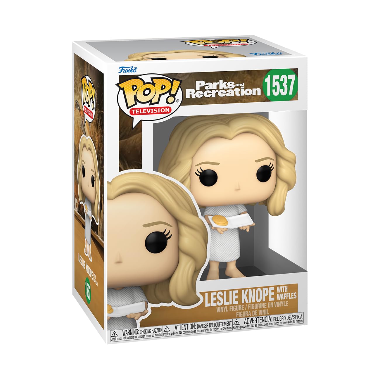 Funko Pop! TV: Parks & Rec, Leslie Knope, Parks and Recreation, Collectable Vinyl Figure, Gift Idea, Official Merchandise