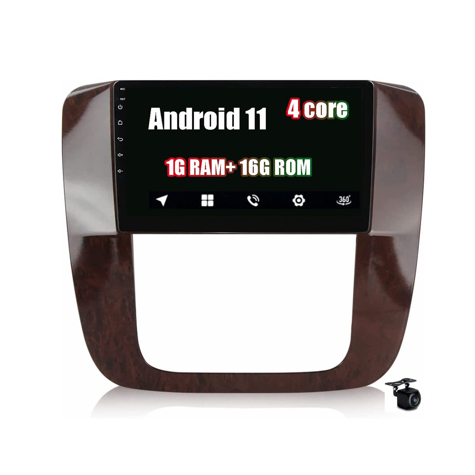 Navegador GPS Android 11 Chevrolet Tahoe 2012 para solucionar tus problemas de aparcamiento