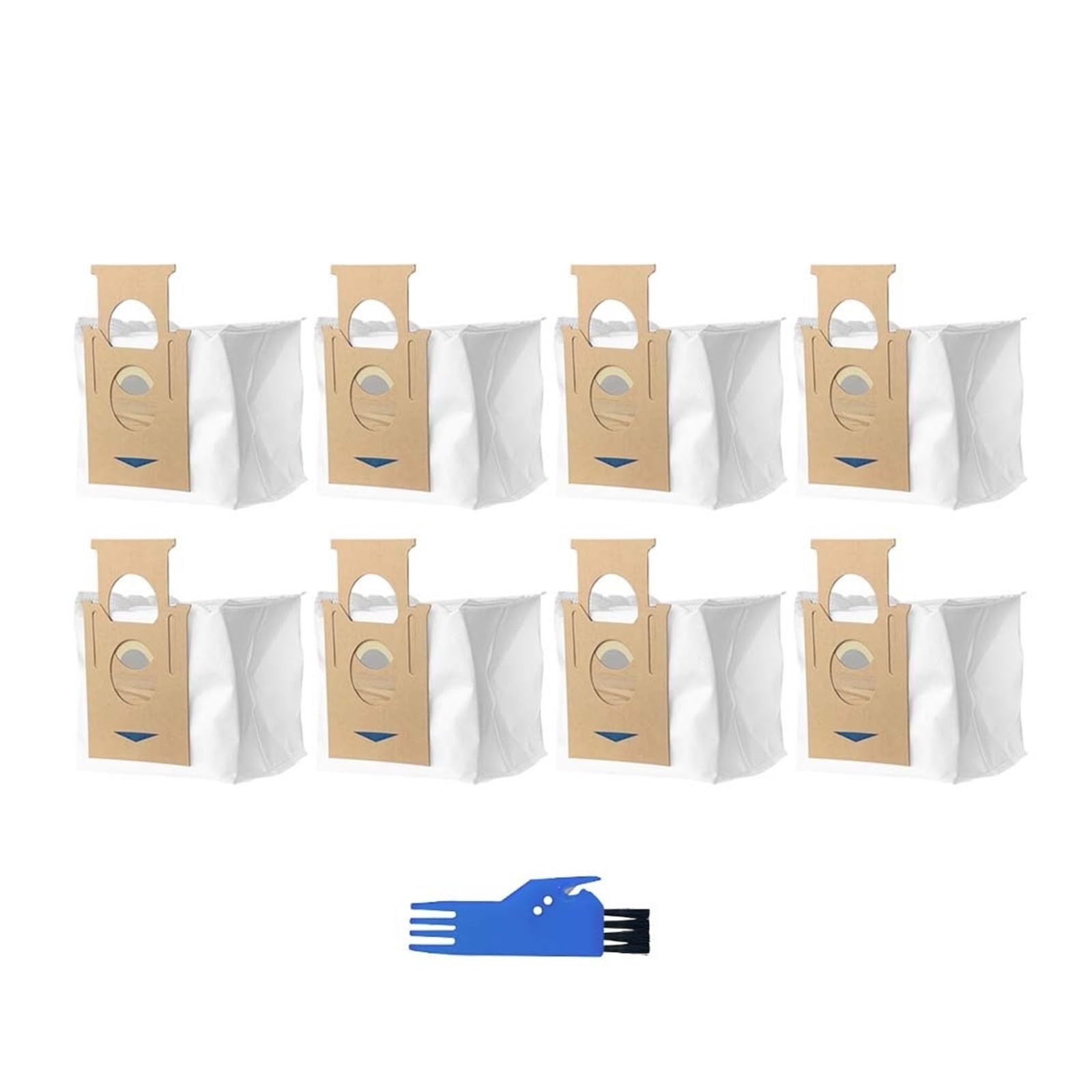 Cepillo Lateral Principal, Compatible with ECOVACS, DEEBOOT OZMO T8+ T8 AIVI T8 MAX ECOVACS, DEBOT N8+ N8 Plus N8 Pro, repuestos de fregona con Filtro cepillos y Filtro de aspiradora(Brown)