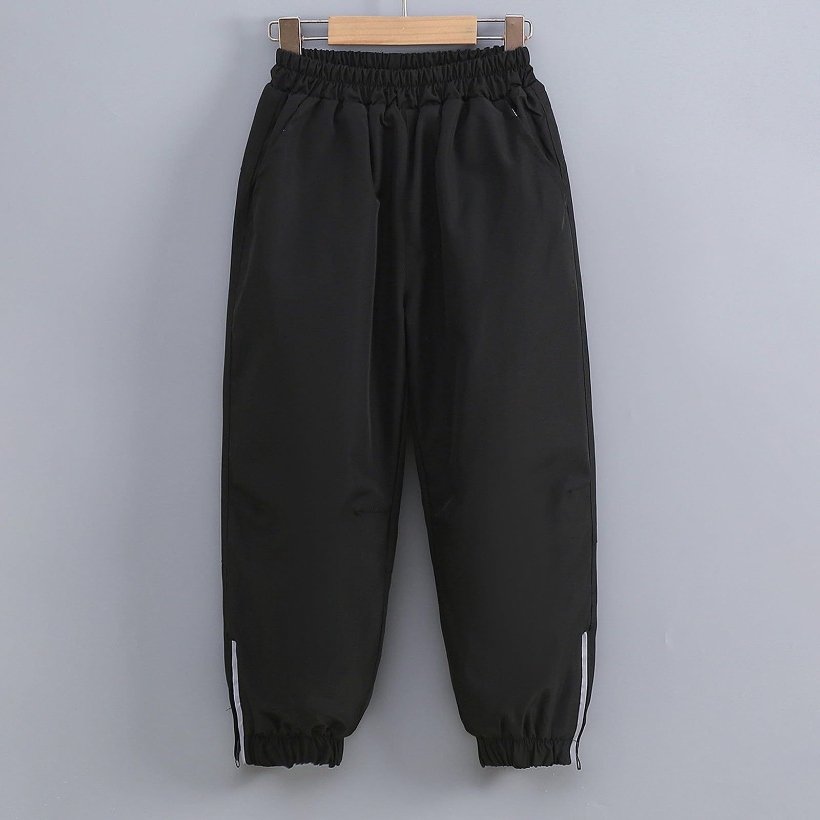 Générique Pantalon Ski Enfant Chaud Hiver Pantalon Randonnée Coupe-Vent et Imperméable avec Poches Pantalons de Neige Anti-Froid Pantalons de Ski Confortable pour Patinage Extérieur