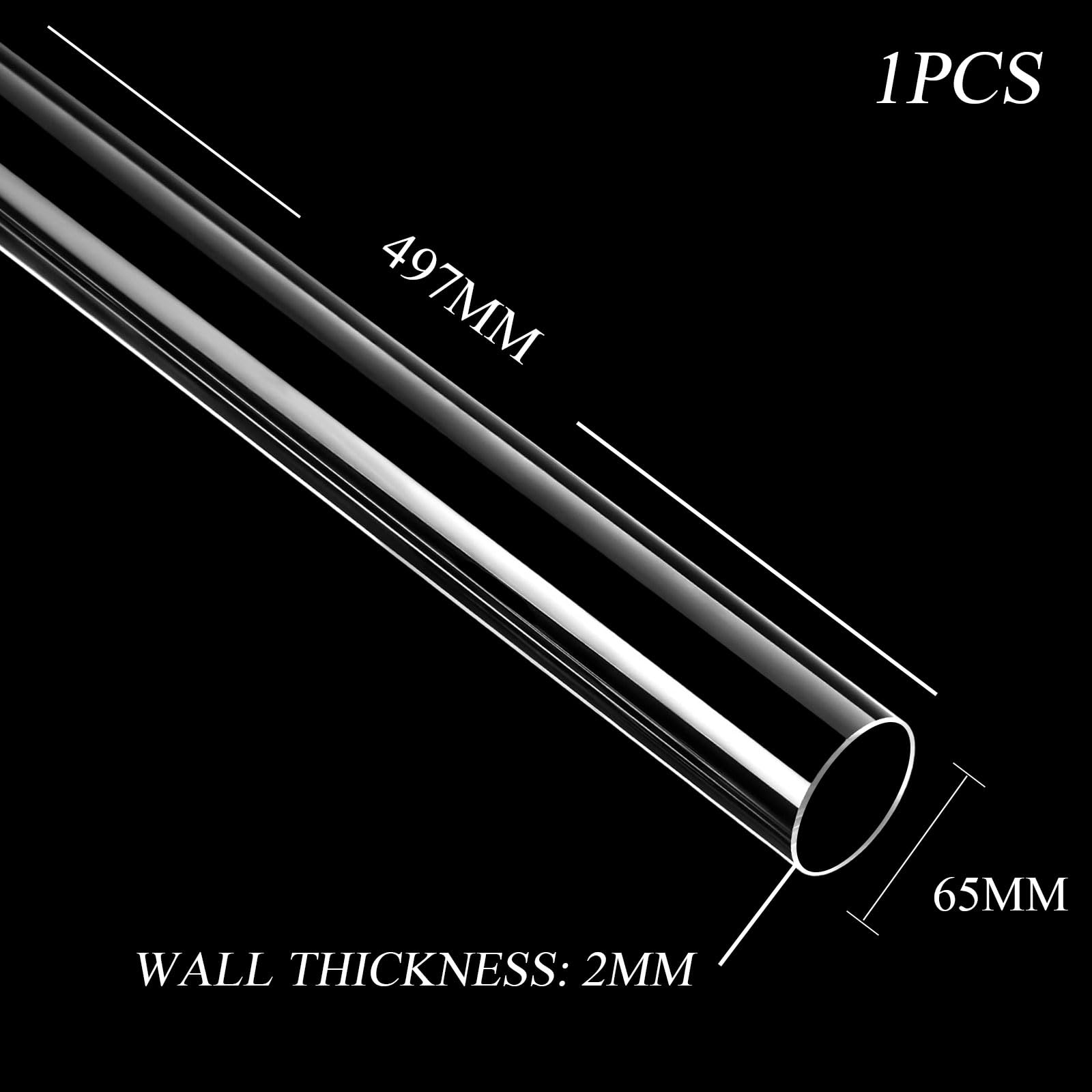 Tube Acrylique Dur En Pmma De Refroidissement Par Eau Pour Pc - TRAHOO