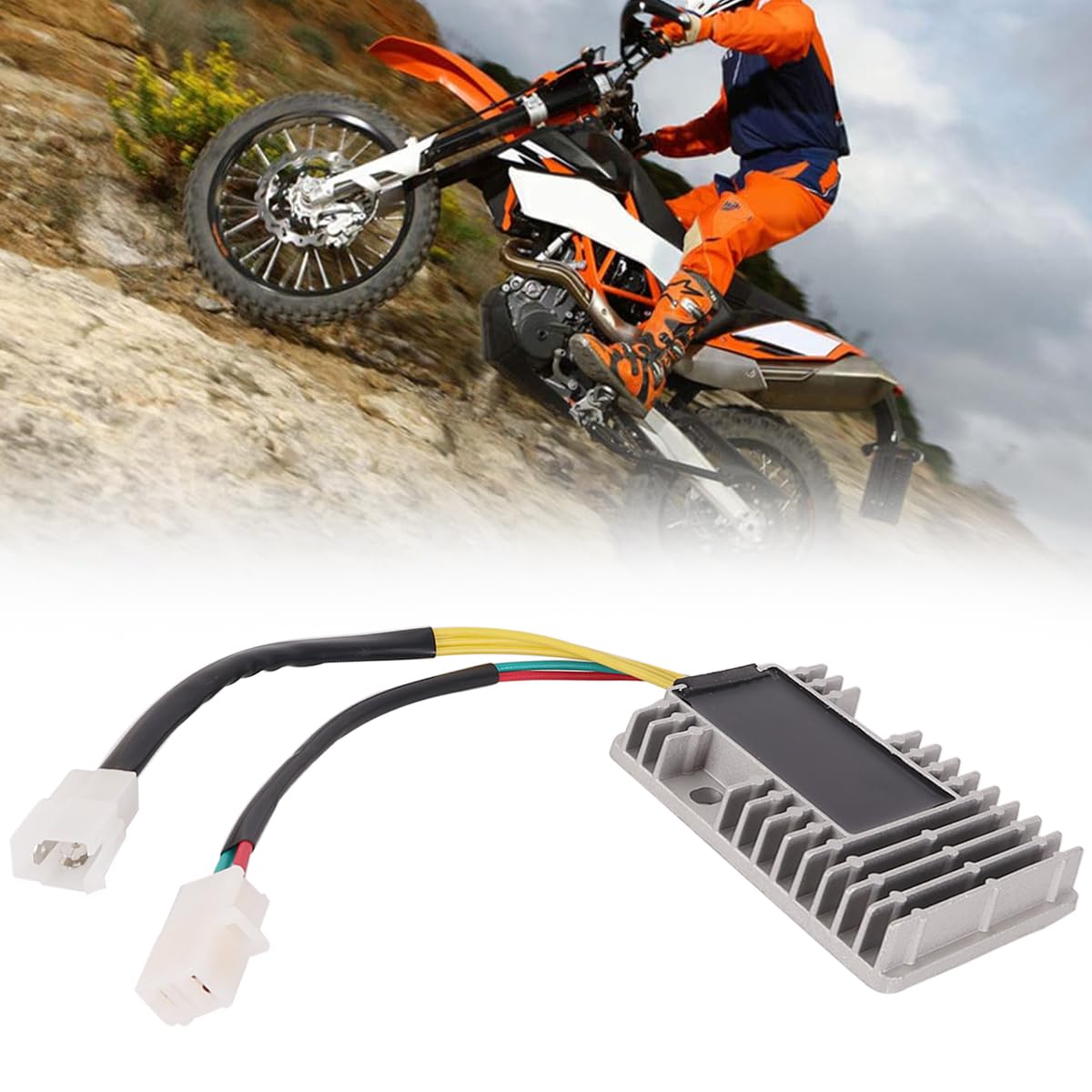 Regolatore raddrizzatore di tensione (31600-KED9-E10/910/900 e 31600-LDG7-900) – Adatto alle serie Downtown, People, Quannon, Venox, X-Citing, Yager, Visar, Dink