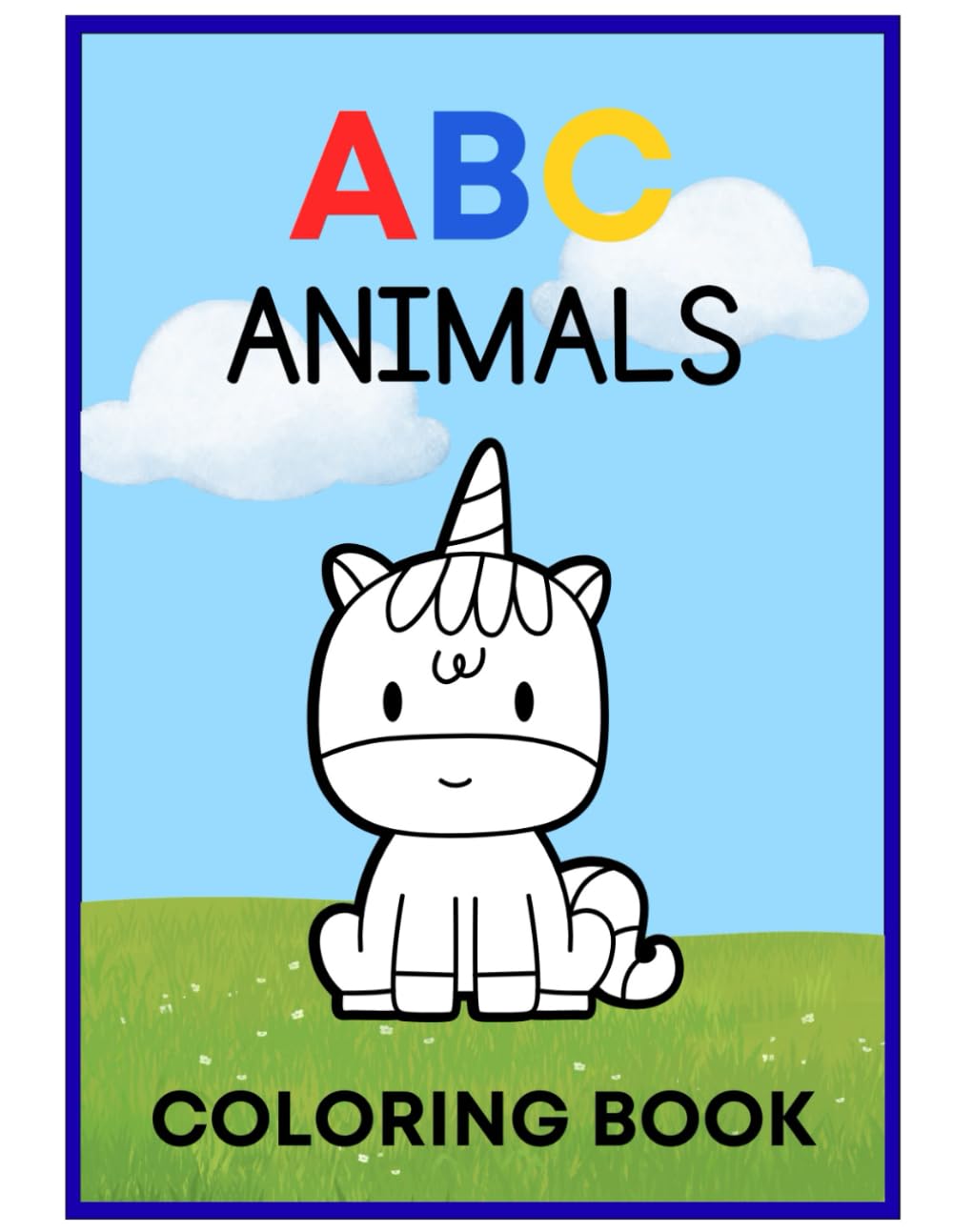 ABC Animals Coloring Book