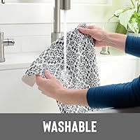 Vista 78 de Con-Tact Brand Grip Prints Shelf Liner, Non-Adhesive Durable Liners, Slip-Resistant Drawer and Cabinet Covering, 18" x 4', Dottie Grey, Pack of 1