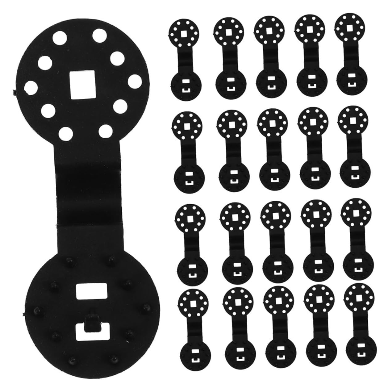 Milisten Garden Netting Clips 150pcs Plastic Shade Cloth Clips for Outdoor Greenhouse Netting Reusable Sturdy