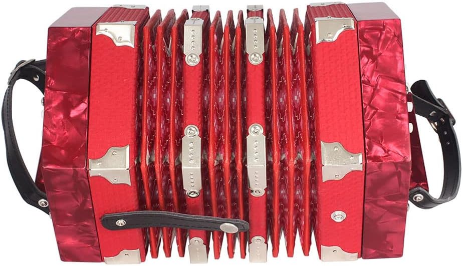 Buy Ebriche 20 Key Accordion,Concertina Accordion 20Button 40Reed