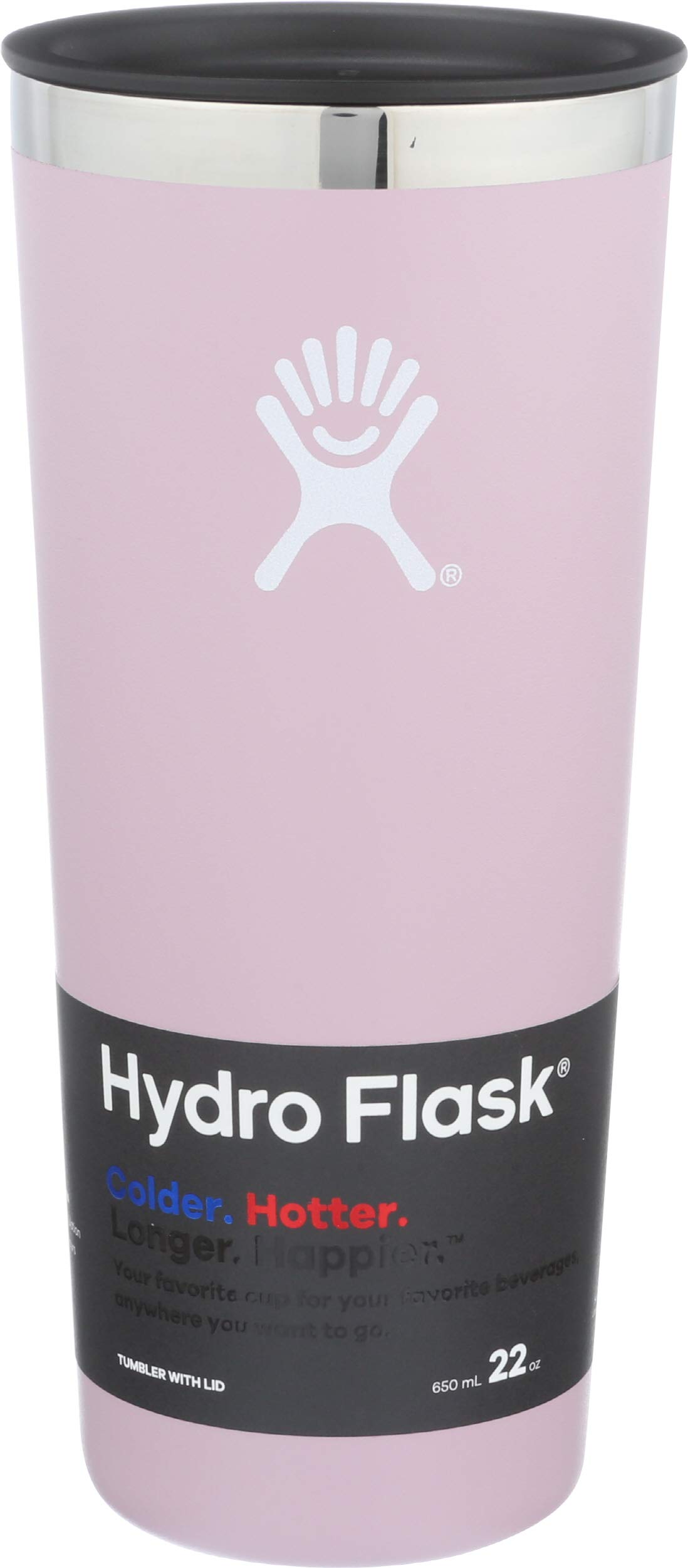 Amazon.com: Hydro Flask Tumbler Cup - Stainless Steel & Vacuum Insulated -  Press-In Lid - 22 oz, Lilac : Home & Kitchen