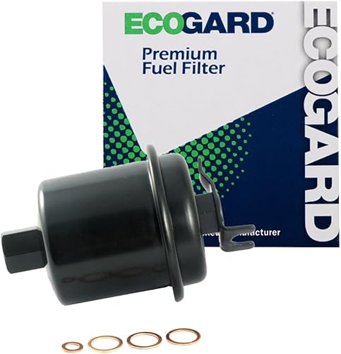 ECOGARD Filtro de combustible XF44870 de alta calidad para Honda Civic 1.6L 1995-2000, Accord 2.2L 1994-1997, CR-V 2.0L 1997-2001, Civic 1.5L 1995,