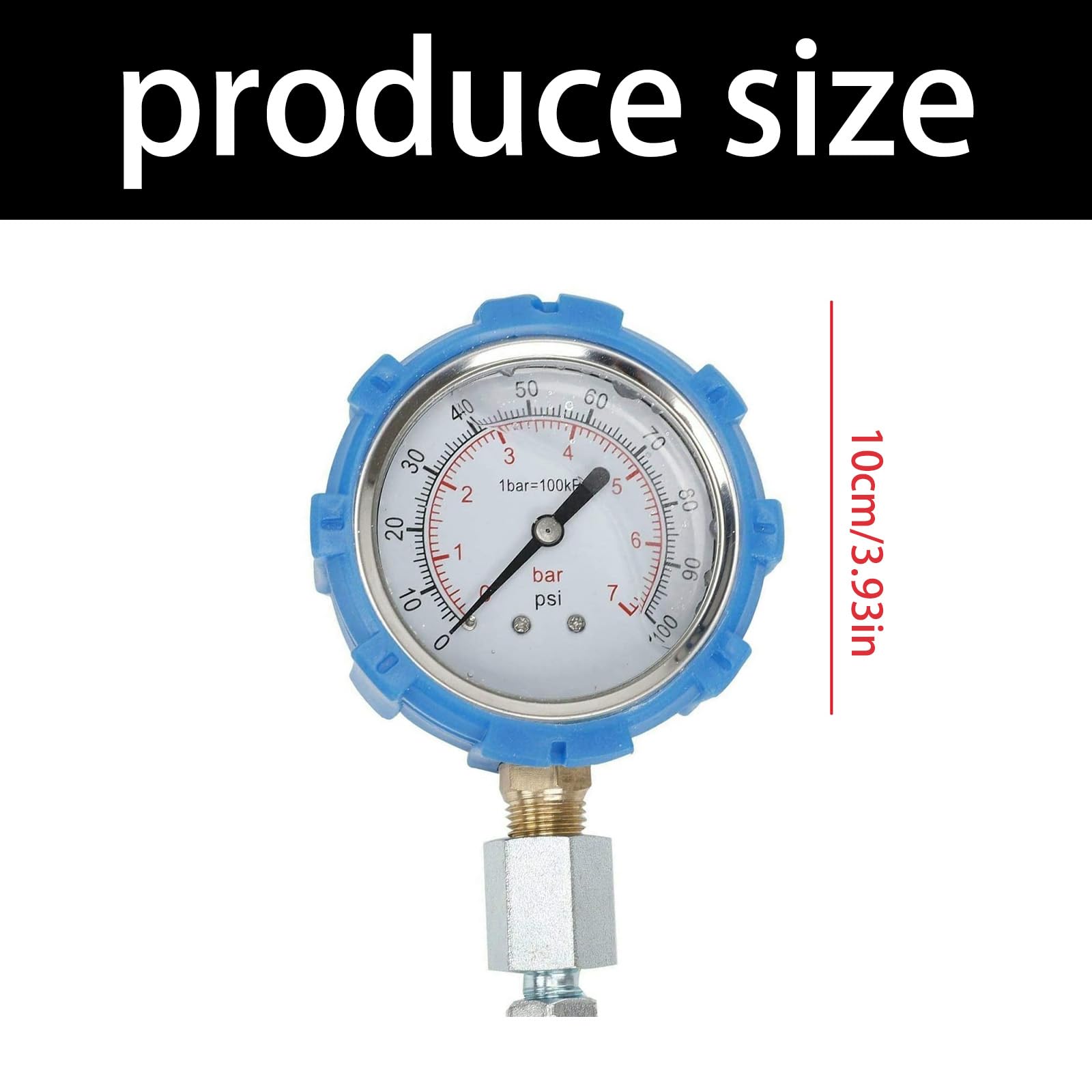 Herramienta de diagnóstico profesional 0 – 100, medidor de presión de aceite de alta precisión, kit mecánico, equipo de diagnóstico profesional con alta precisión