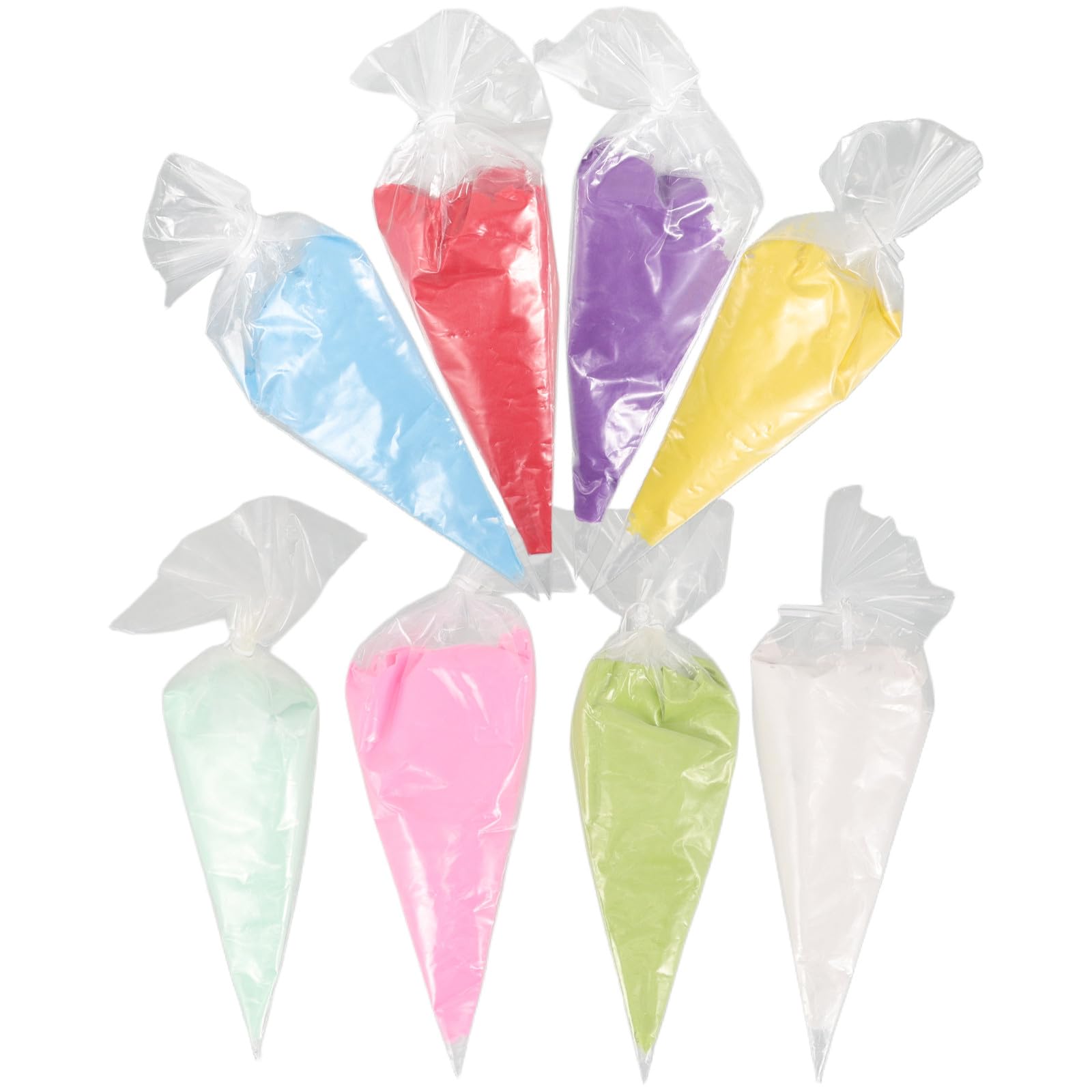 WOONEKY Kit di 8 Pezzi di Colla alla Crema Decoden per Creare Cover Telefono e Scatole Portaoggetti, Adesivo Versatile in Resina Plastica per Lavoretti Creativi e Decorazioni Fai da Te