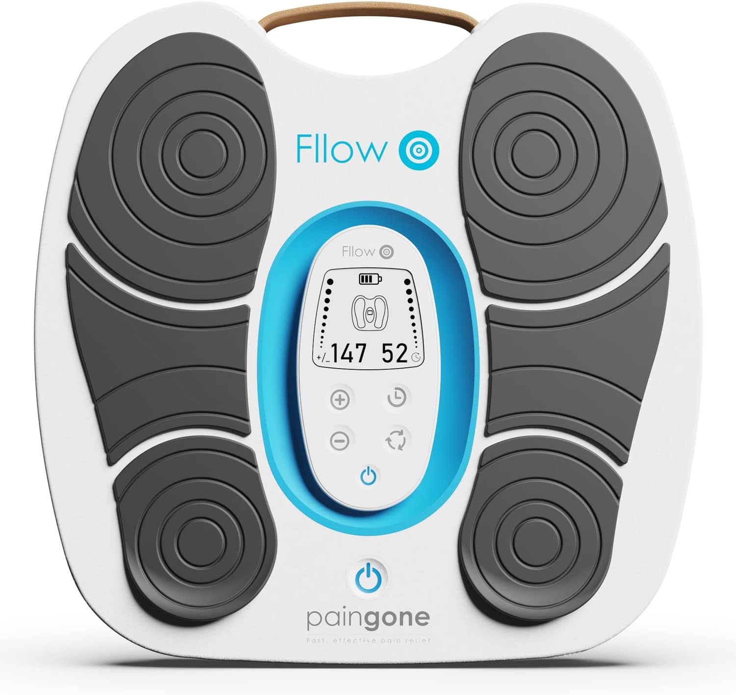 Paingone New Circulation Device | Fllow Expert | Foot - Leg Massager to Improve Circulation and Well Being | Improve Your Circulation Fllow & Soothe Aching Muscles