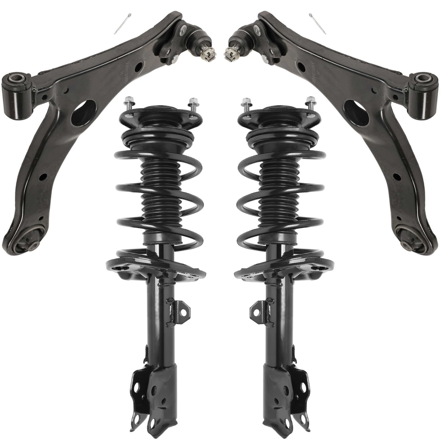 Detroit Axle - Front Struts Kit for 2014 2015 2016 2017 2018 2019