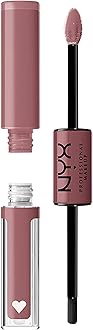 NYX Professional Makeup Lip Gloss, High Pigment, Long Lasting Lip Shine, No Transfer, Shine Loud, Overnight Hero