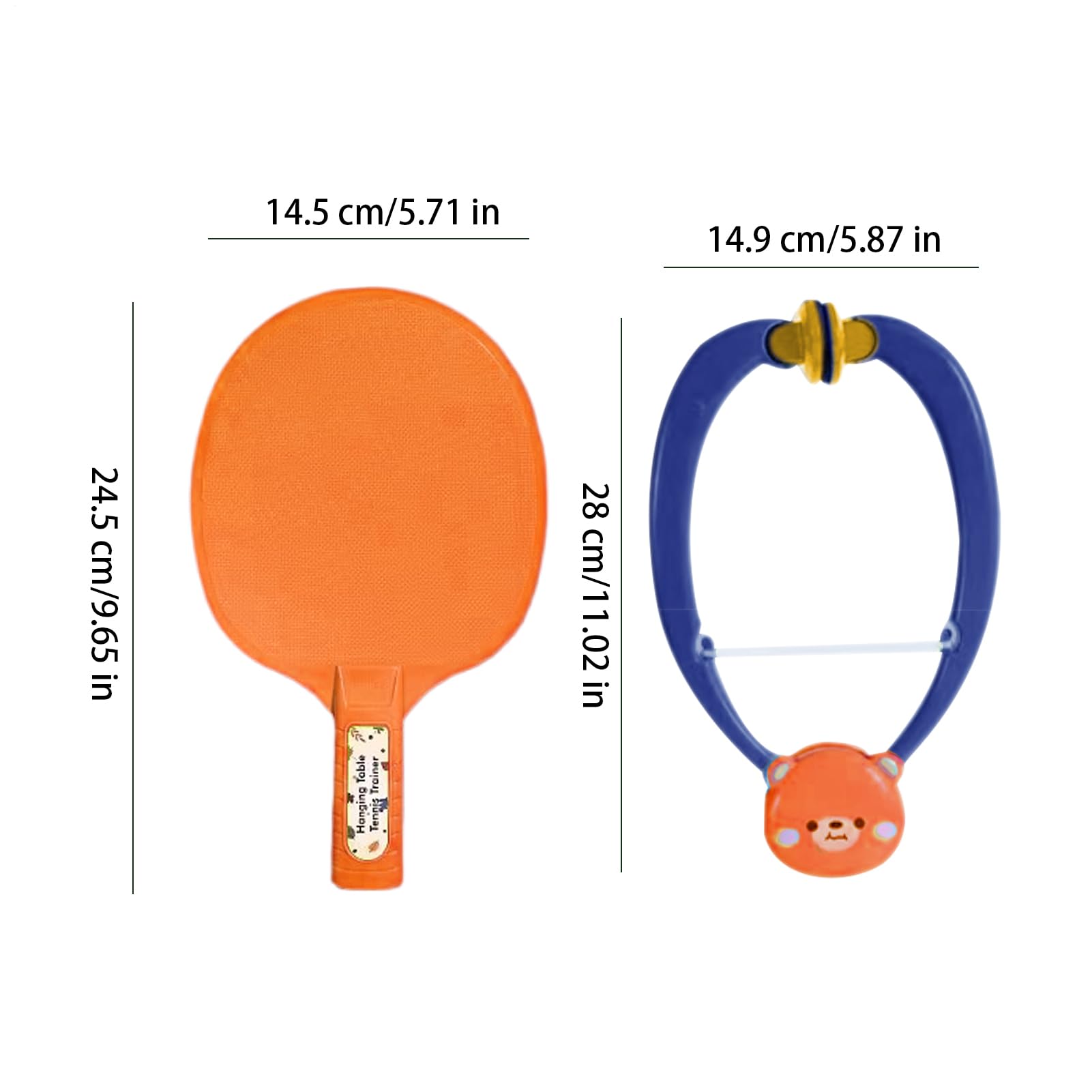 Giochi di pini per apertura della porta - Set da allenamento da ping pong sospeso per interni, sistema di gioco da tavolo per interni strumenti di pratica | Giochi per porte per bambine ragazze