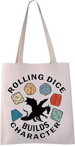 VAMSII Dungeon Master - Bolsa de dados DND, regalos para amantes de la DND, dados rodantes, construye personajes, suministros para jugadores de DND, disponible en Yaxa El Salvador