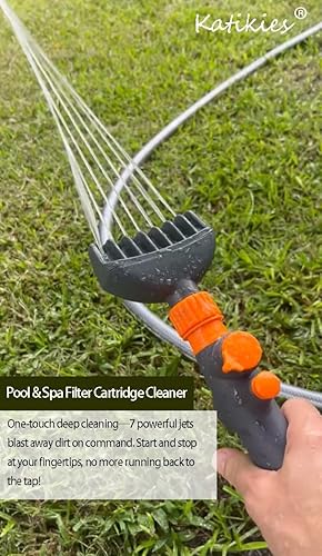 Miniatura 2 de Pool Cartridge Filter Cleaner Tool, Filter Cleaning Wand for Spa & Hot Tub