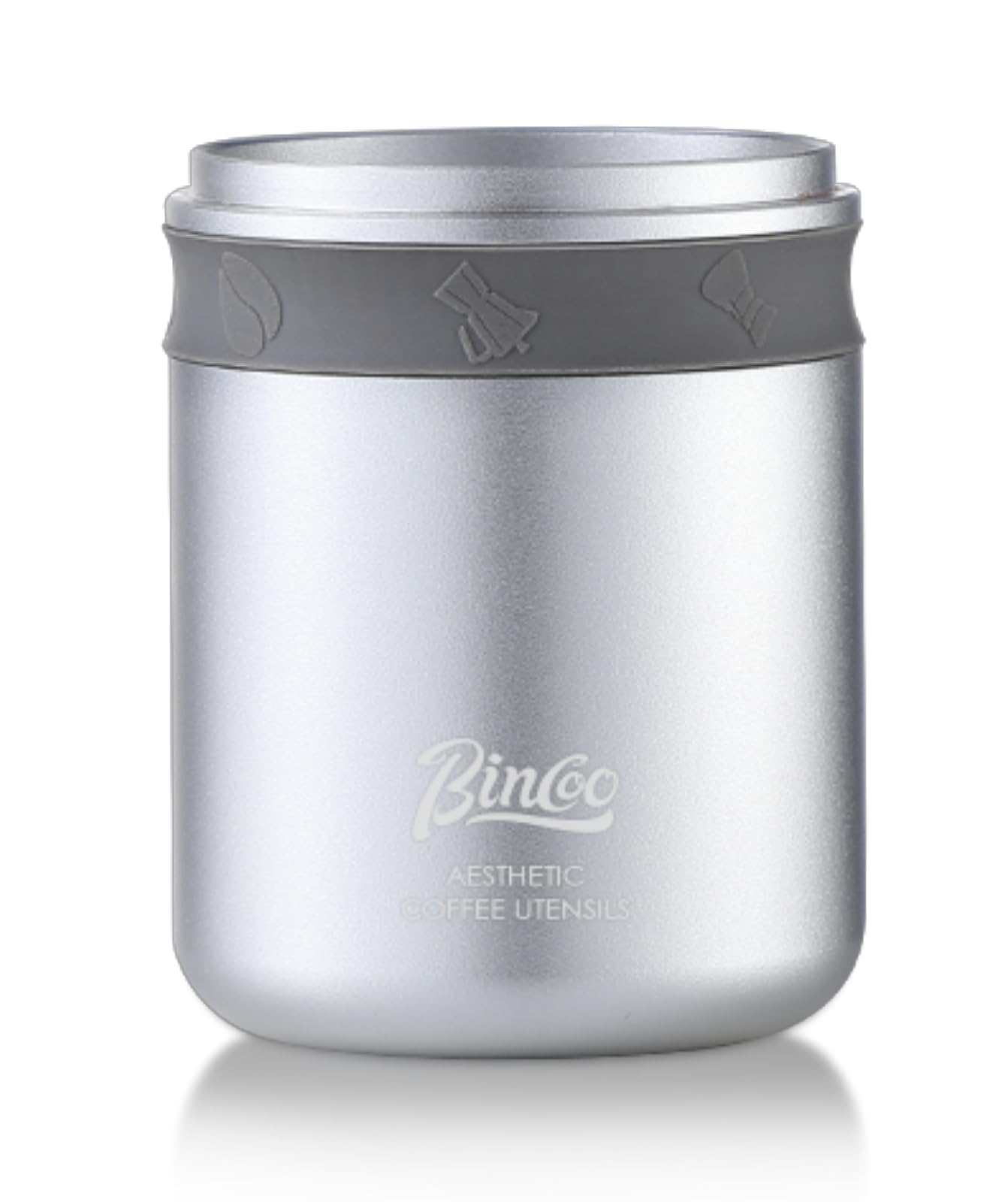 Bincoo Coffee Dosing Cup - Espresso Coffee Dosing Cup Compatible with 58mm Portafilter - Aluminium Espresso Machine Accessory (58MM)