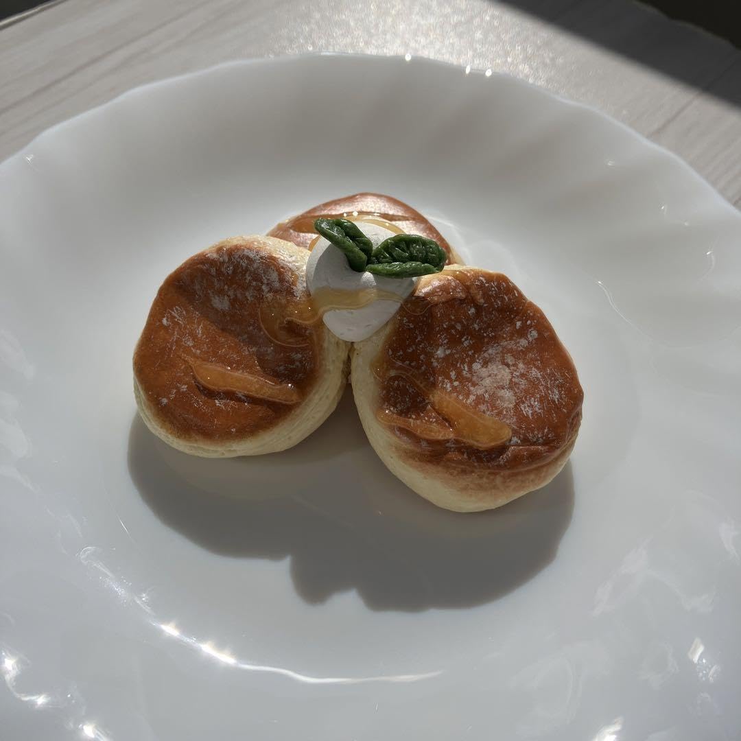 Amazon.co.jp: フェイクスイーツ 食品サンプル スフレパンケーキ パン