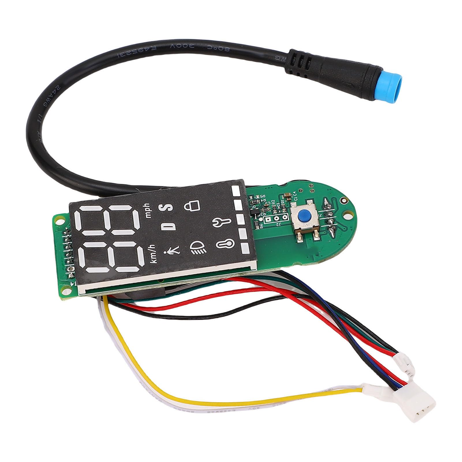 Tablero de Scooter Eléctrico Aleación de Aluminio ABS Placa de Circuito Bluetooth Pantalla de Datos Clara Tablero de Reemplazo para Pro Pro2 1S M365 para Viajeros Diarios