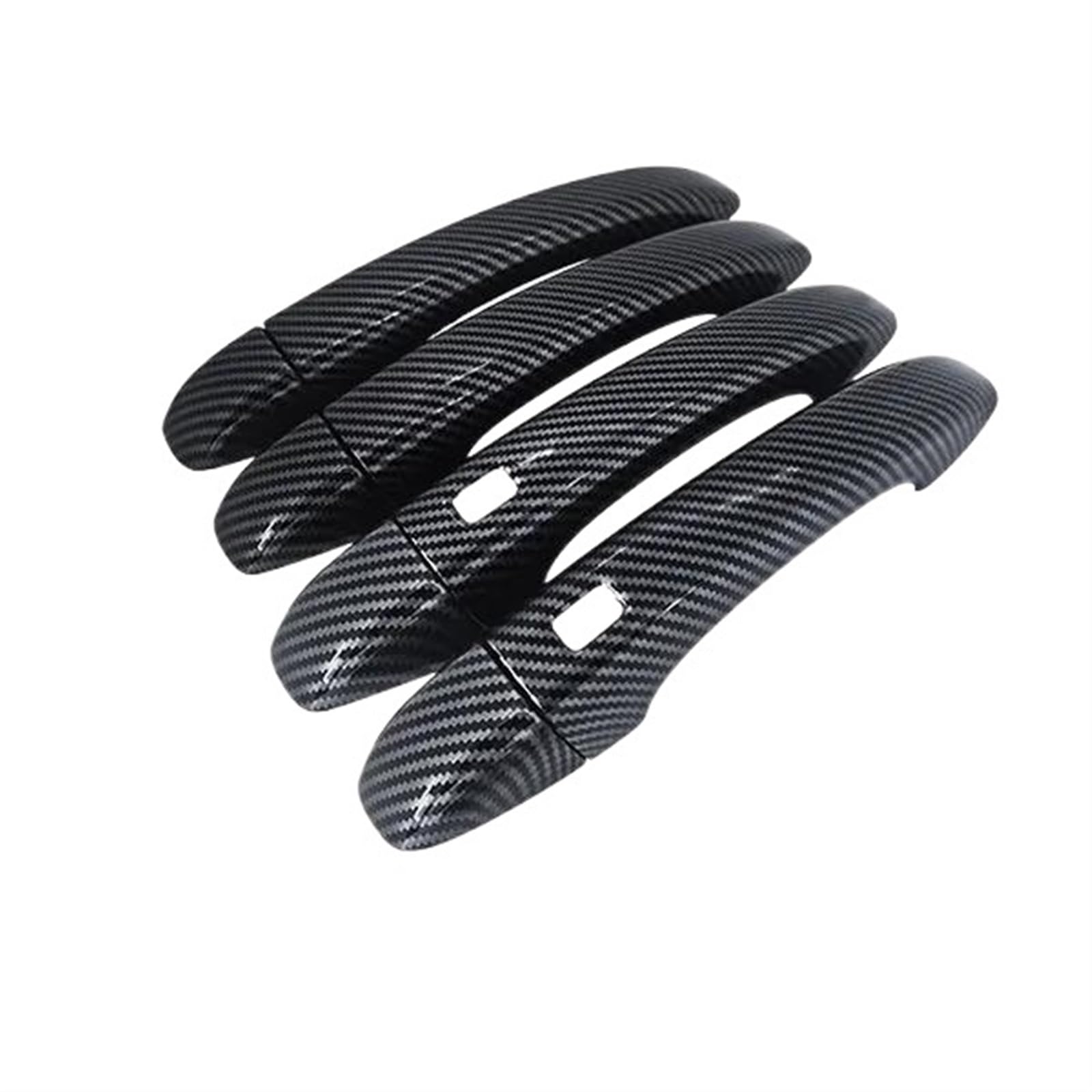 Lzbzhb 4Handle 2 Buttons Car Exterior Outsidedoor Handle For Austral 2022 2023 Car Exterior Decorate Protective Film Accessories Stickers Carbon Fiber Sturdy Door Handle Cover(4Handle 2 Buttons)
