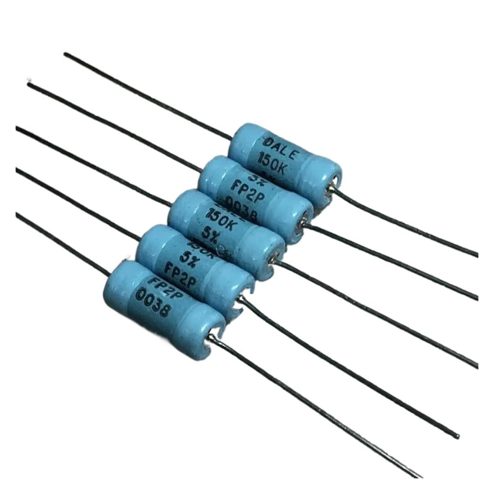 LEOTNNDQ 1pcs Resistors 5W 150K Film Resistors 5W 150K 5%