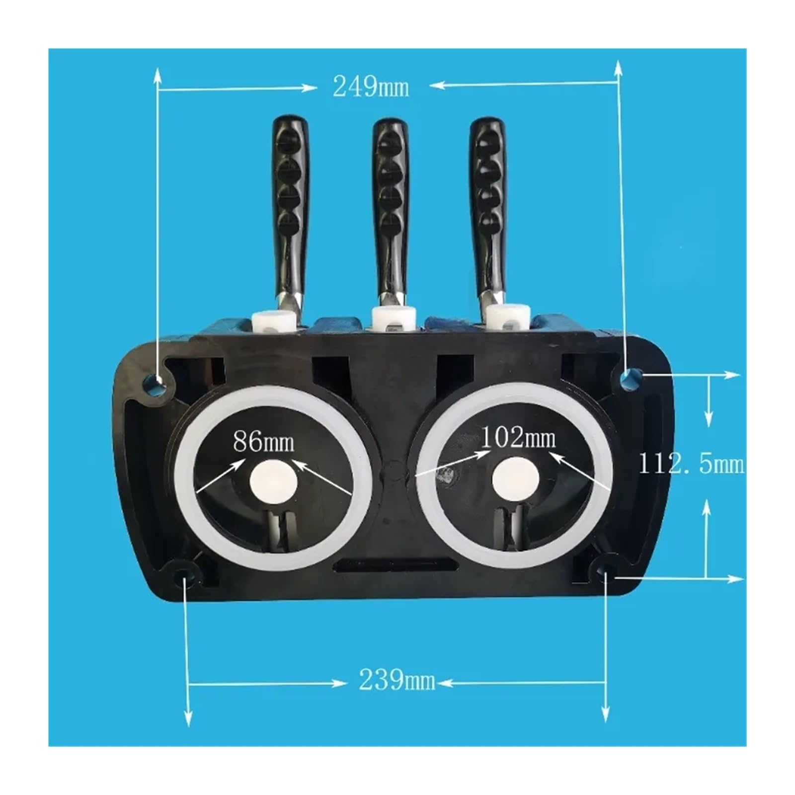 Pièces de rechange complètes de panneau avant de remplacement for les accessoires de machine à crème glacée GS de Machines à service doux