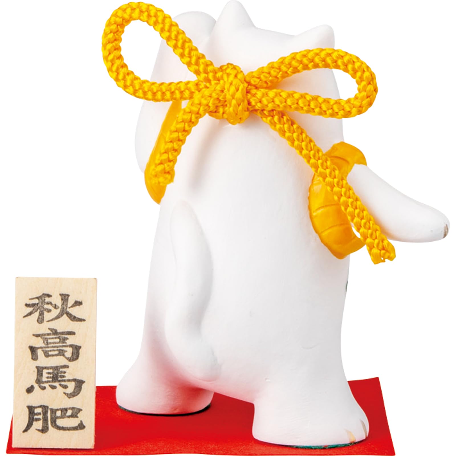 Amazon.co.jp: かわいい雑貨 「 歌舞伎ねこ 」 秋 菊咲く ねこ 置き物