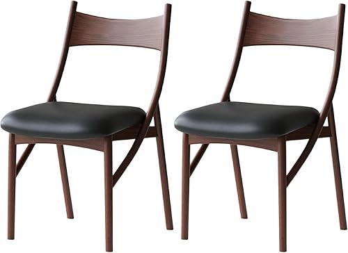 Miniatura 17 de Sillas de comedor de madera, sillas de comedor, silla de cocina, silla lateral de cocina con respaldo alto con paquete suave para salas de estar,