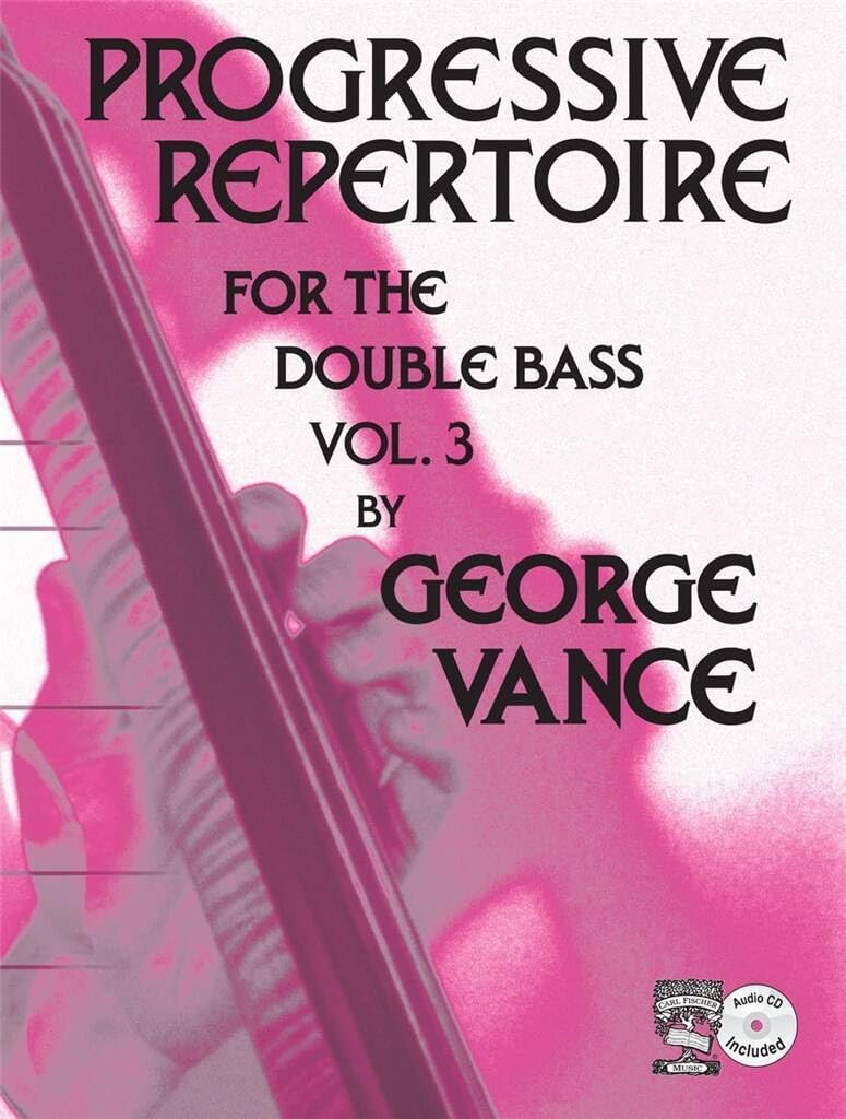 Progressive Repertoire for the Double Bass, Vol. 3