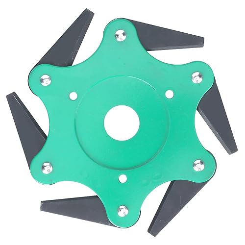 Miniatura 8 de Cabezal recortador de acero aleado de 6 dientes, cabezal de recortadora de acero de 6 dientes premium, cuchillas universales mejoradas, cabezal de