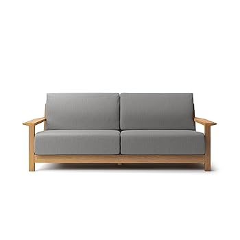 Amazon｜無印良品 ソファ本体木製フレーム用カバー 綿帆布 杢